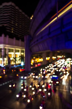 gece ışıklar şehir