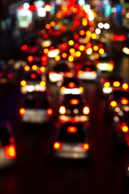 gece ışıklar şehir