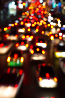 gece ışıklar şehir