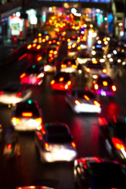 gece ışıklar şehir