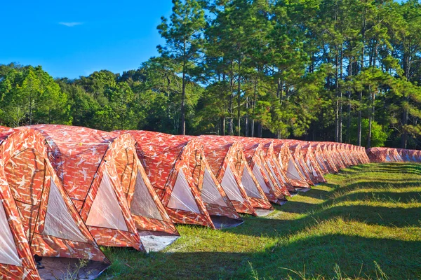 Parque de campismo — Fotografia de Stock