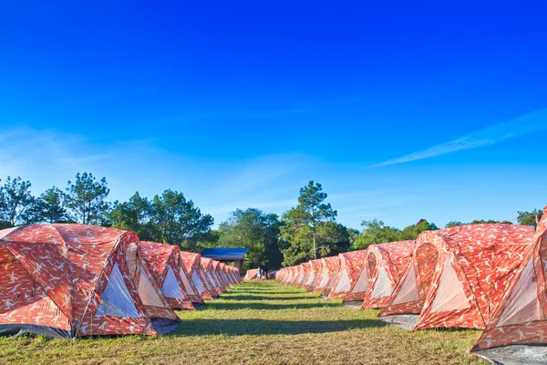 Kamp alanı — Stok fotoğraf