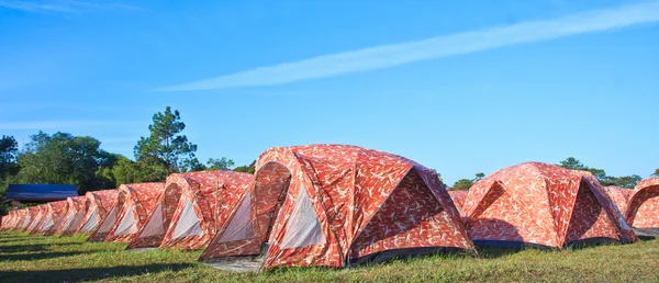 Campingplats — Stockfoto