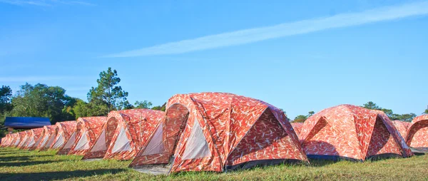 Kamp alanı — Stok fotoğraf