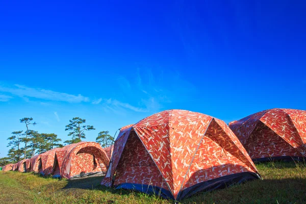 Parque de campismo — Fotografia de Stock