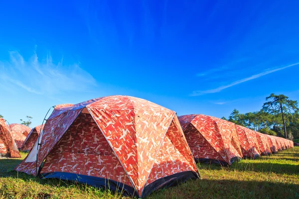 Campingplats — Stockfoto