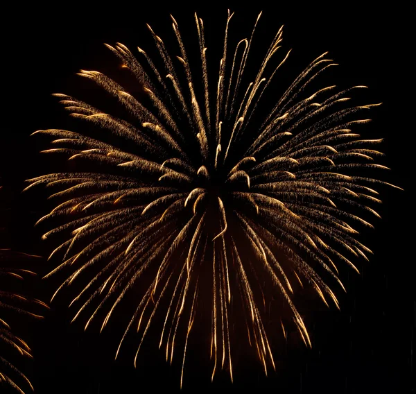 Bellissimi fuochi d'artificio — Foto Stock