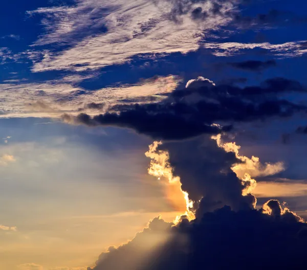 Pôr do sol — Fotografia de Stock