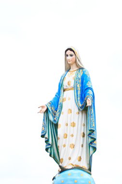 Virgin Mary Statue clipart
