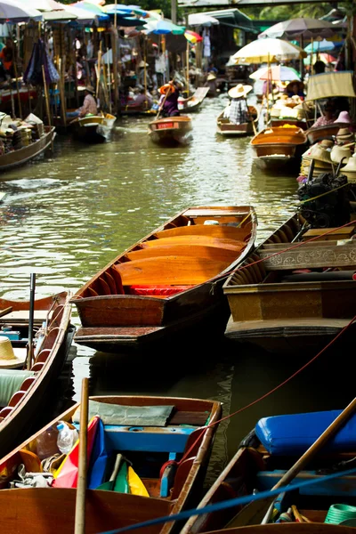 Mercado flotante — Foto de Stock