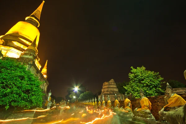 Buddhistické postní den — Stock fotografie