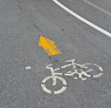 yaya ve bisiklet yolu