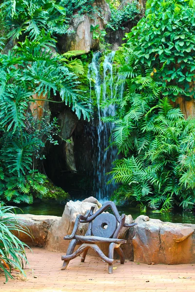 Chair in the garden — Stock Photo, Image