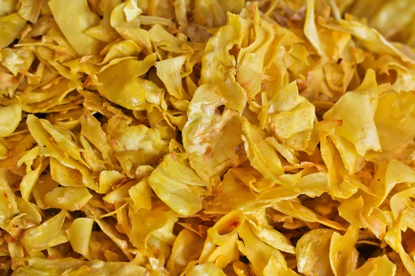 Durian gebakken smaak met zout — Stockfoto
