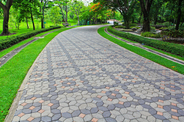 Paths through the park