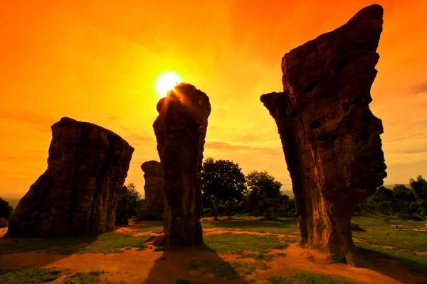 巨石阵的泰国 — 图库照片