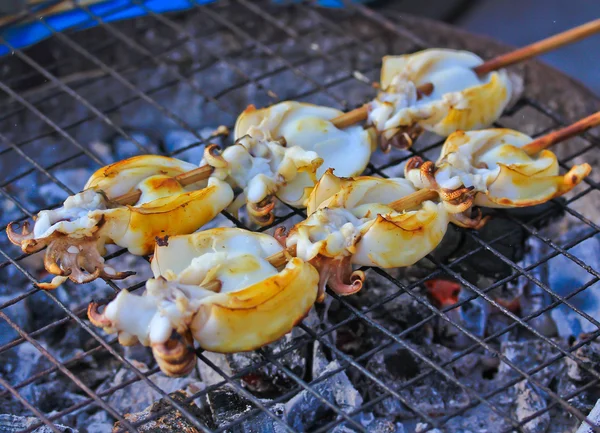 Grilled squid — Stock Photo, Image