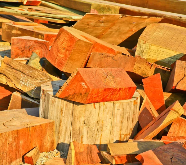 Pile of wood — Stock Photo, Image