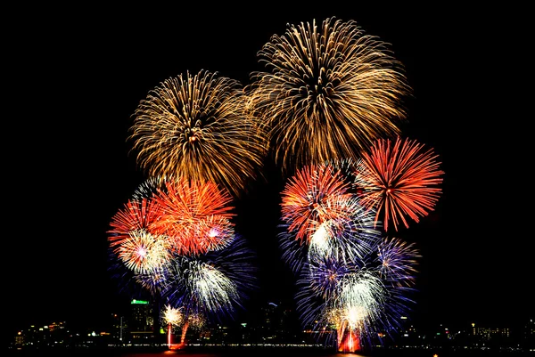 Beautiful fireworks — Stock Photo, Image