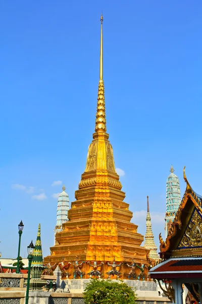 Pagoda в ВАТ Смарагдового Будди — стокове фото