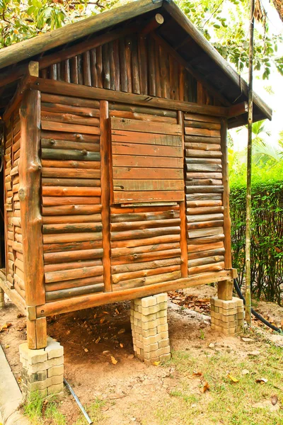 Dřevěný dům — Stock fotografie