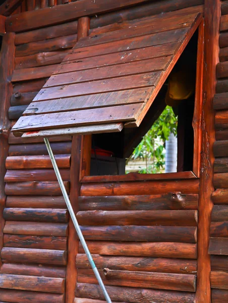 Fönstret hut — Stockfoto