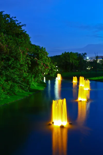 Fonte do jardim — Fotografia de Stock