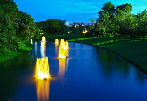 Fuente de jardín — Foto de Stock