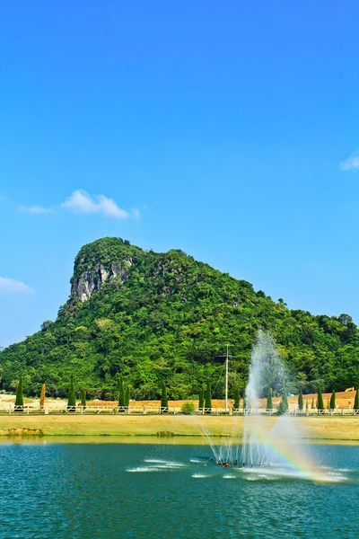 Jardín de césped — Foto de Stock