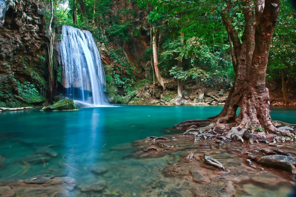 Cascata di Erawan — Foto Stock