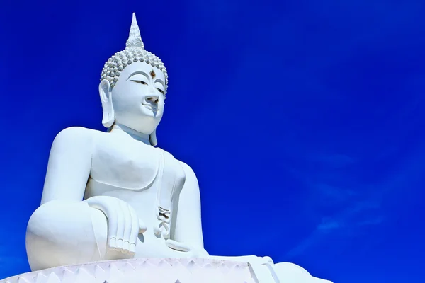 White buddha. — Stock Photo, Image