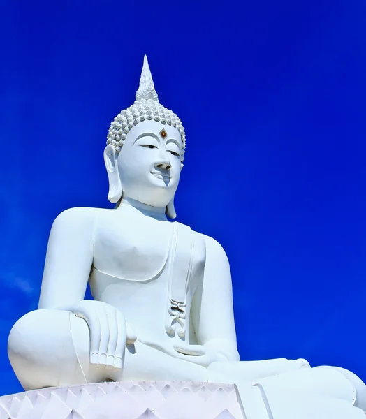 White buddha. — Stock Photo, Image