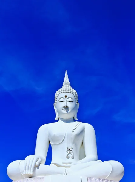 White buddha. — Stock Photo, Image