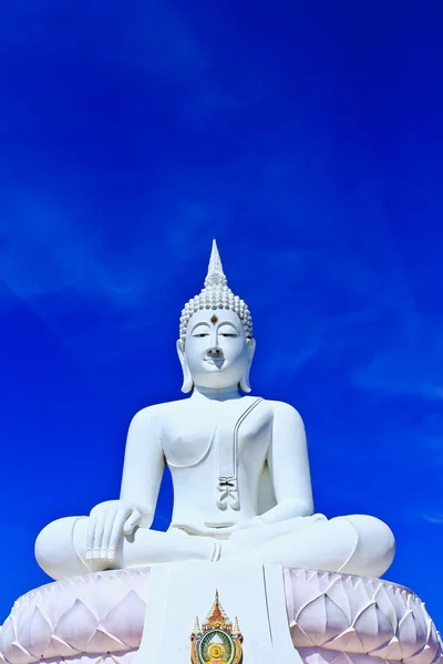 Buddha bianco . — Foto Stock