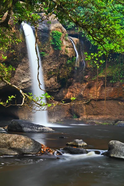 Cascata nella foresta — Foto Stock