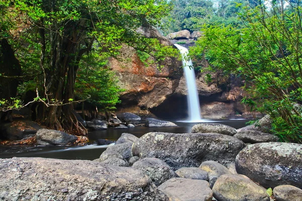 Cascata nella foresta — Foto Stock