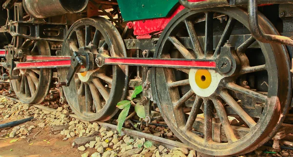 古い蒸気機関車. — ストック写真