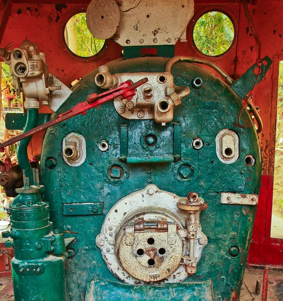 Old steam locomotive. — Stock Photo, Image