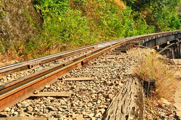 Death railway — Stock Photo, Image