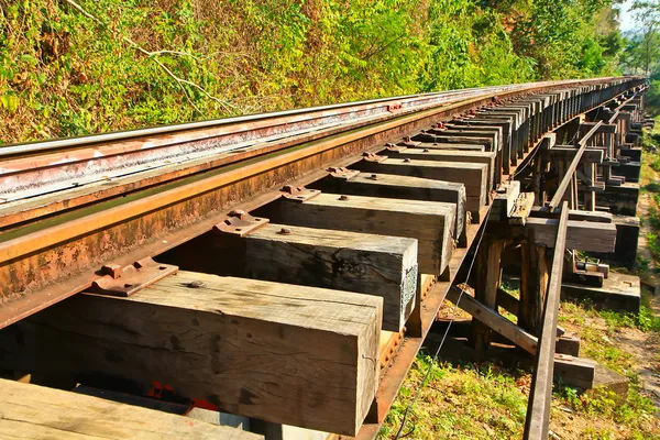 Death railway — Stock Photo, Image