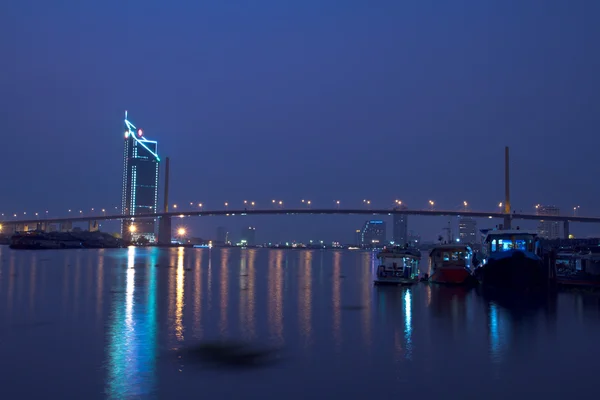 Rama 9 most — Zdjęcie stockowe