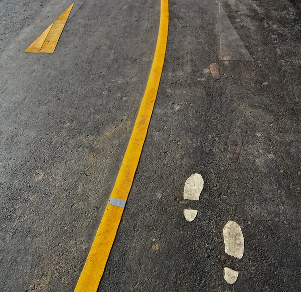 The way people walk — Stock Photo, Image