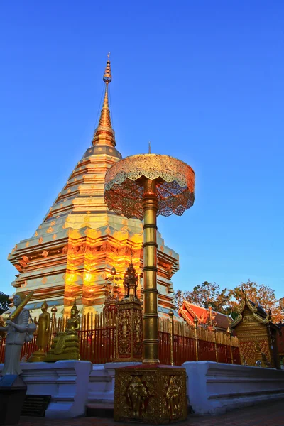 Temple Thai Wat Doi Suthep — Stock fotografie