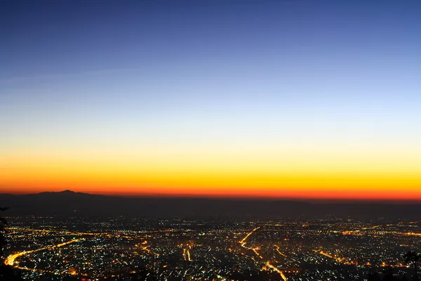 Stadt der Nacht — Stockfoto