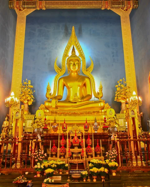 Buddha im Tempel — Stockfoto