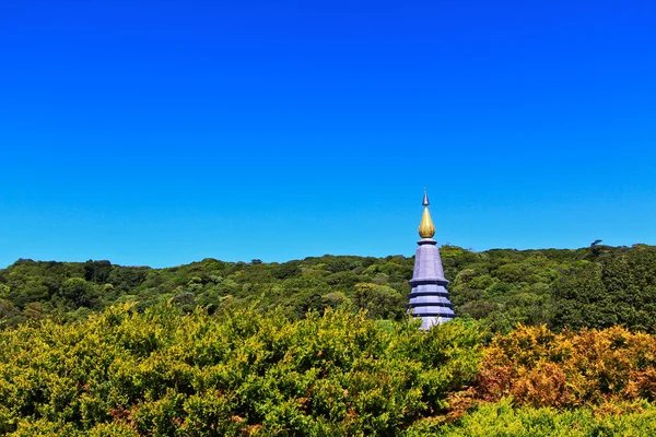 Doi Inthanon Pagoda — Stock Photo, Image