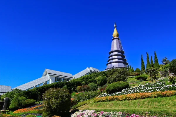 Doi Inthanon Pagoda — Stockfoto