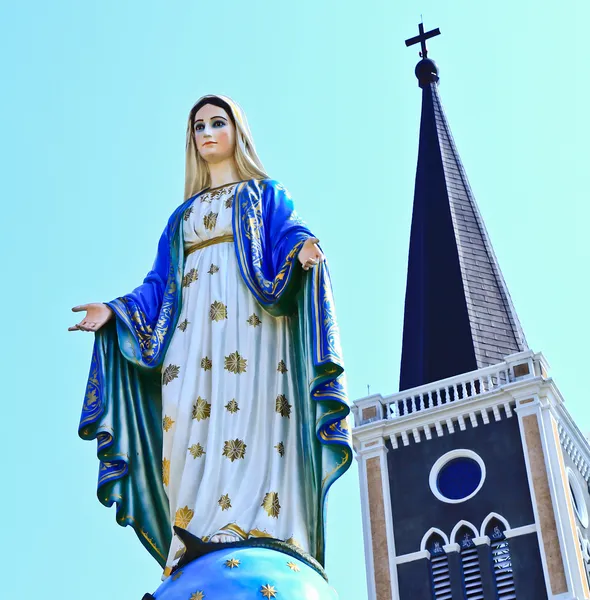 Marien-Statue — Stockfoto