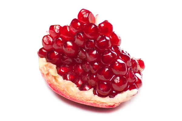 Ripe pomegranate piece — Stock Photo, Image