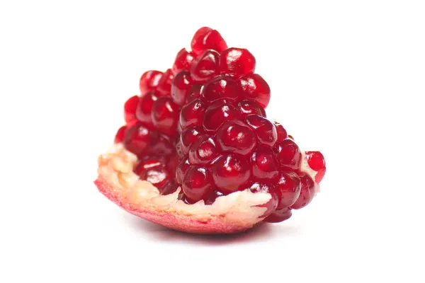 Ripe pomegranate piece — Stock Photo, Image